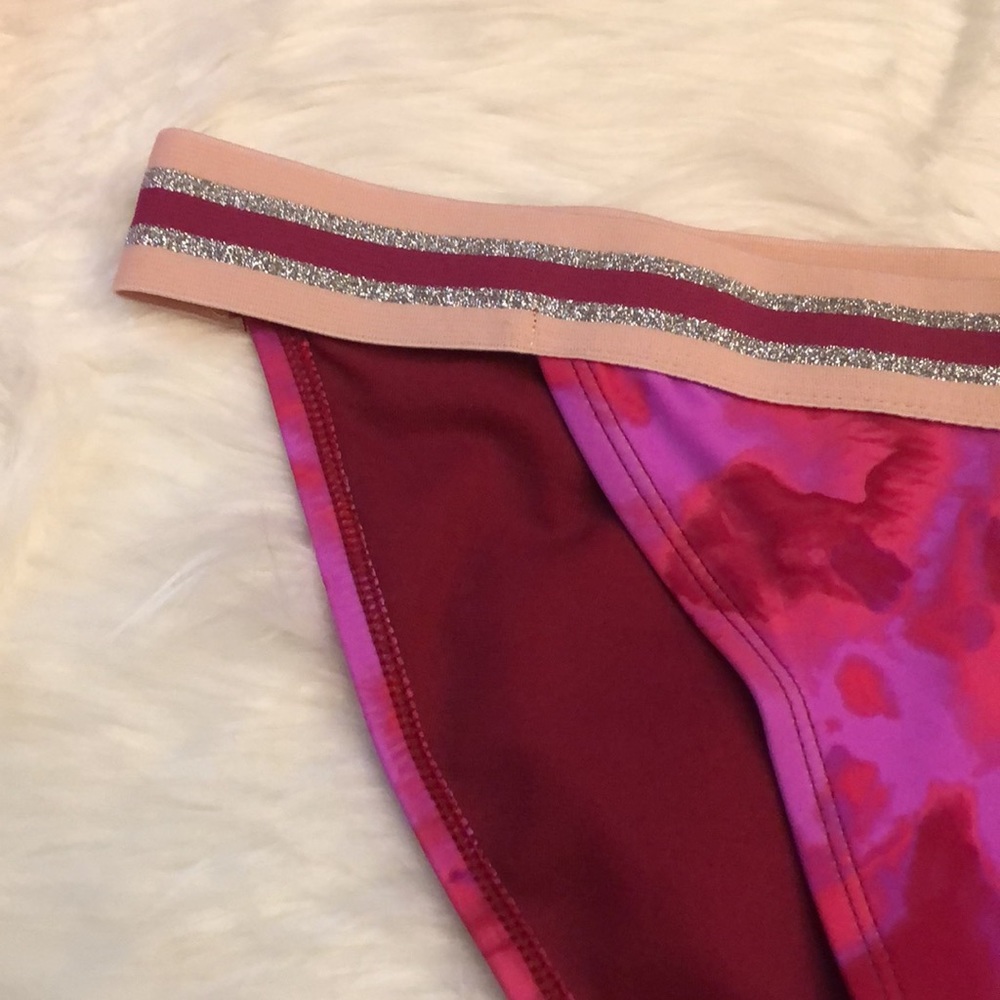 NWT Hula Honey Pink Camo Swim Bikini Bottom Size M - Picture 3 of 10